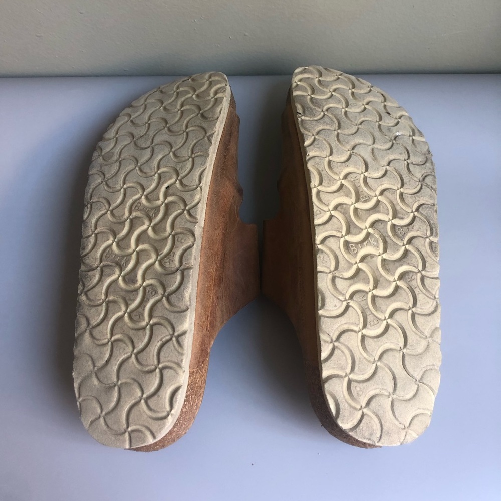 Birkenstock Arizona Big Buckle Oiled Leather Sandals Size: EUR 41 = US Womens 10 - Picture 13 of 13